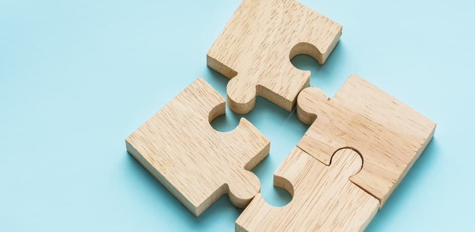 Puzzle als Symbolbild für Partner