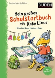 Cover of Mein großes Schulstartbuch mit Rabe Linus